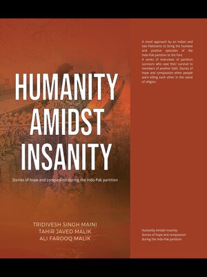 cover image of Humanity Amidst Insanity